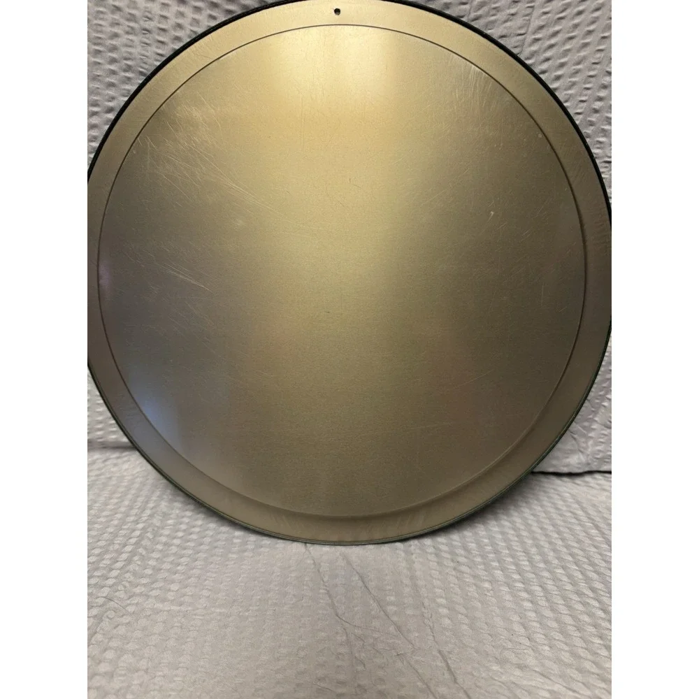 Vintage Santa And Children Metal Serving Tray.‎ 13 Inch